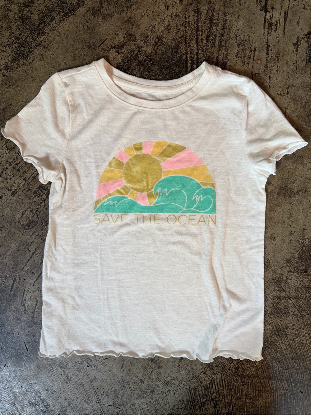 Save the Ocean graphic tee